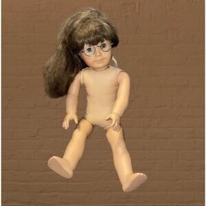 American Girl Molly McIntire Doll 18" Pleasant Company Stamp Glasses Vintage